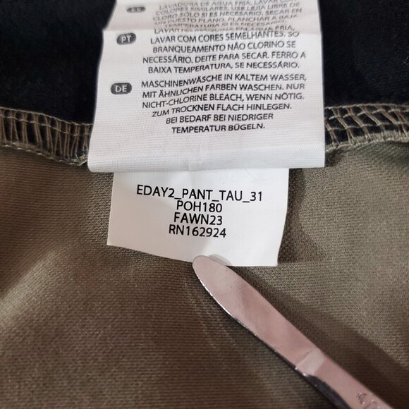 BYLT Mens Size 31 Everyday Pants 2.0 Slim Fit Fawn Stretch - Picture 12 of 13